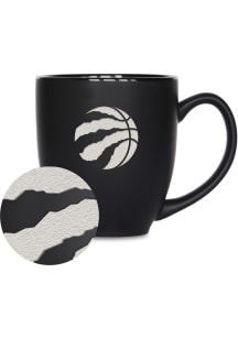 Toronto Raptors Primary Bistro Ceramic Mug - Black