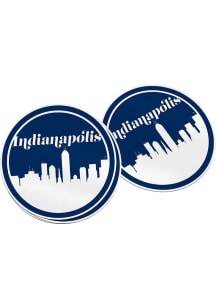 Indianapolis semi gloss Stickers - Blue