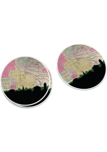 Lawrence semi gloss Stickers - Black