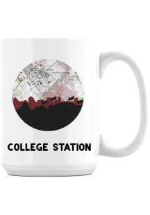 College Station 15 oz. Ceramic Mug - Maroon