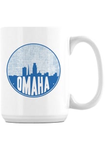 Omaha 15 oz. Ceramic Mug - Blue