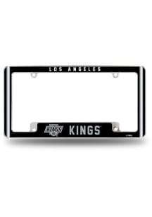 Los Angeles Kings Classic All Over Chrome License Plate Frame - White