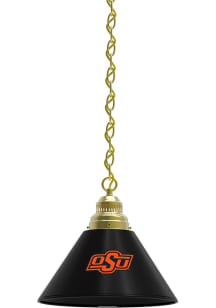 Oklahoma State Cowboys Single Gold Billiard Lamp