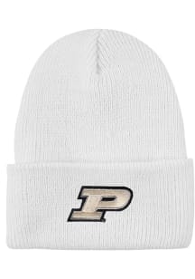 LogoFit Purdue Boilermakers White North Pole Youth Knit Hat