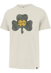 47 Notre Dame Fighting Irish Oatmeal Premier Franklin Short Sleeve Fashion T Shirt