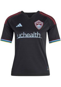 Adidas Colorado Rapids Youth Black Home Replica 26/27 Soccer Jersey