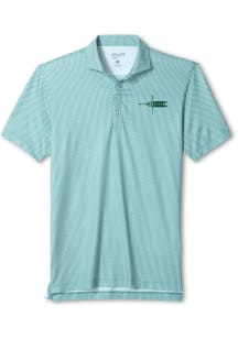 Johnnie O William & Mary Tribe Mens Green Hex Short Sleeve Fashion Polo