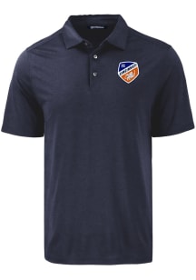Cutter and Buck FC Cincinnati Mens Navy Blue Coastline Eco Short Sleeve Polo