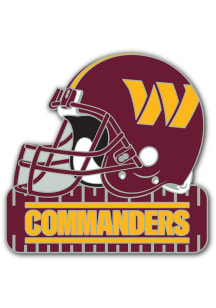 Washington Commanders Souvenir Helmet Pin - Burgundy