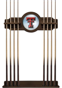 Texas Tech Red Raiders Solid Wood Cue Rack Pool Table