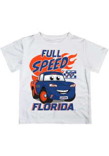 Vive La Fete Florida Gators Infant Full Speed Short Sleeve T-Shirt White