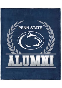 Penn State Nittany Lions Alumni Silk Touch Fleece Blanket - Navy Blue