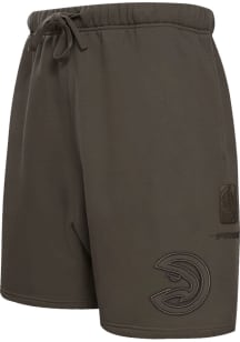 Pro Standard Atlanta Hawks Mens Brown Neutral Shorts