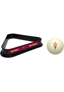 Arizona Wildcats Team Logo Cue Ball Combo Billiard Ball Rack