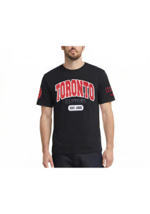 Pro Standard Toronto Raptors Black City Arch Mash Up Short Sleeve T Shirt