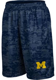 ProSphere Michigan Wolverines Mens Navy Blue Digital Shorts