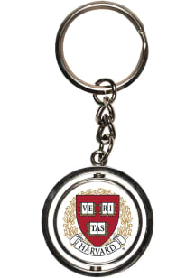 Harvard Crimson Double Sided Spinner Keychain - Maroon