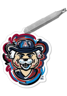 Arizona Wildcats Justin Patten Mascot Ornament - Red