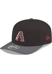 New Era Arizona Diamondbacks Color Pop 9SEVENTY Stretch Snap Adjustable Hat - Black