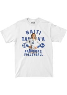Haiti Tautua’a Pitt Panthers White Glory Tee Short Sleeve Fashion Player T Shirt