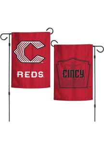 Cincinnati Reds 2026 City Connect Garden Flag - Red