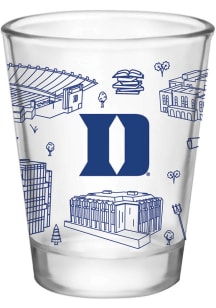 Duke Blue Devils 2oz Campus Line Art Shot Glass