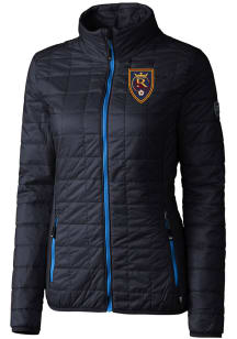 Cutter and Buck Real Salt Lake Womens Navy Blue Rainier PrimaLoft Heavy Weight Jacket