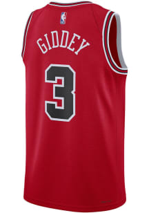 Josh Giddey Chicago Bulls Nike Icon Swingman Jersey