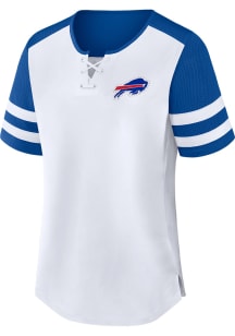 Buffalo Bills Womens Touchdown Pass Fashion Football Jersey - White