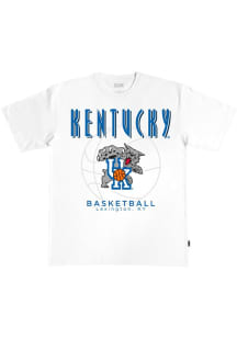 SLAM Kentucky Wildcats White Basketball Heavyweight Short Sleeve T Shirt