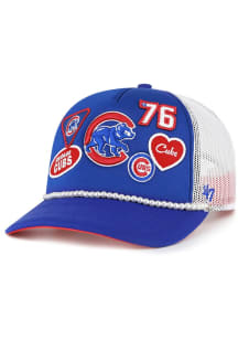 47 Chicago Cubs Blue Rally on Foam Hitch Womens Adjustable Hat