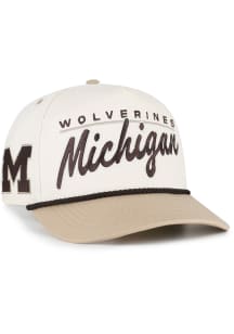 47 Michigan Wolverines Neutral Terrain Hitch Adjustable Hat - Natural