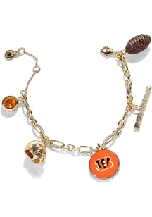 BaubleBar Cincinnati Bengals Charm Womens Bracelet