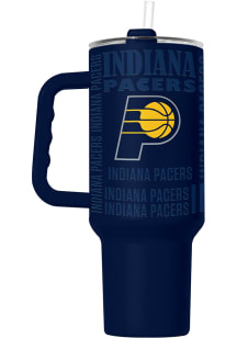 Logo Brands Indiana Pacers Replay Native 40 oz Stainless Steel Tumbler - Navy Blue