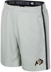 Colosseum Colorado Buffaloes Youth Grey Heather Ice Hockey Shorts