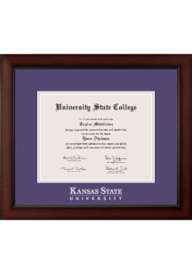 K-State Wildcats Embossed Lenox Diploma Frame - Brown