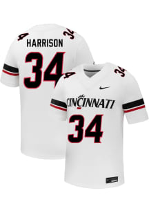 Myles Harrison  Nike Cincinnati Bearcats White Football NIL Name And Number Football Jersey