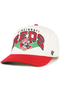 47 Cincinnati Reds Pomona Two-Tone Hitch Adjustable Hat - White