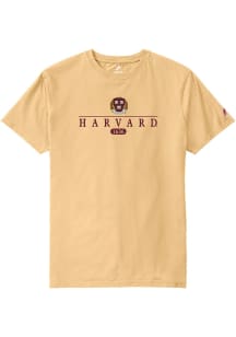 Harvard Crimson Gold Shield Short Sleeve T Shirt