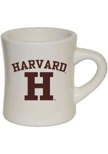 Harvard Crimson Off White Diner Mug 10oz Ceramic Mug - White