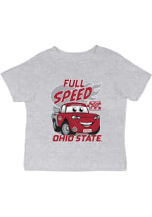 Vive La Fete Ohio State Buckeyes Infant Full Speed Short Sleeve T-Shirt Grey