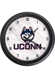 UConn Huskies Outdoor LED Wall Clock