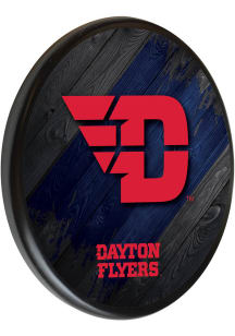 Dayton Flyers Printed Sign - Black