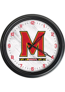 Maryland Terrapins Outdoor LED Wall Clock