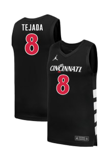 Tyler Tejada  Nike Cincinnati Bearcats Black NIL Name And Number Jersey