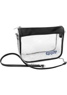 Logo Brands Memphis Grizzlies Black Primary Hype Clear Bag