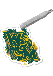 William & Mary Tribe Justin Patton Logo Ornament - Green