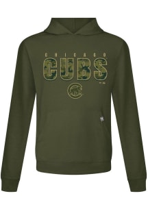 Levelwear Chicago Cubs Mens Olive Relay Protect Hood