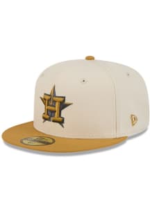 New Era Houston Astros Mens White 2T Color Pack 59FIFTY Fitted Hat