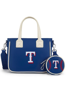 Texas Rangers Tote with Baseball Coin Womens Purse